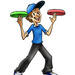 Frisbee guy